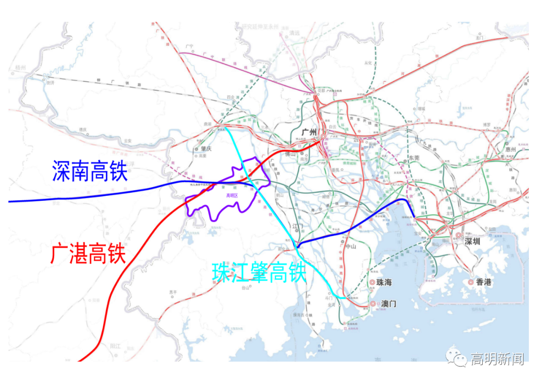 重磅,路边社发布2040年三水将新建沿江高速